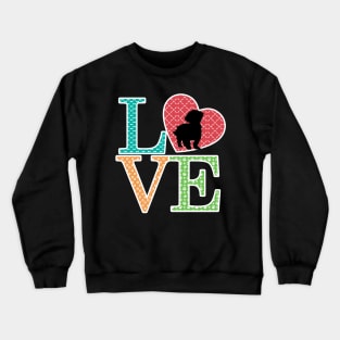 Love lhasa apso best lhasa apso Crewneck Sweatshirt